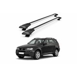 Bare portbagaj transversale auto aluminiu compatibile BMW X3 (E83) SUV 2003-2010 92-96 cm Cod: KL6