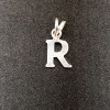 Pandantiv initiala Litera R din argint 1.1 cm, SaraTremo