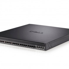 SWITCH DELL; model: POWERCONNECT 8024F; 24x SFP+ 1Gb/10Gb+ 4x Combo Ports of 100M/1Gb/10GBase-T
