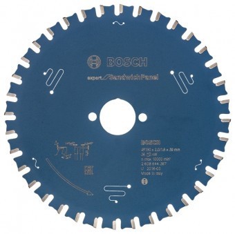Bosch Panza ferastrau circular Expert for Sandwich Panel, 2x30x190mm, 36T - 3165140881074 foto