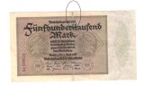 Bancnota Germania 500000 mark/marci 1 mai 1923, seria cu 6 cifre, stare buna
