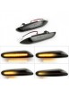 Set 2 Semnalizari Aripa LED Dinamice pentru BMW X1 E84, X3 E83, E60, E90, E91, E92, E93, E81, E82, E88, Xenon Bright