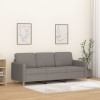 Gossi canapea cu 3 locuri, taupe, 180 cm, material textil