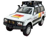 Macheta Toyota Land Cruiser Off-Road - Scara 1:24- sunete, lumini si resort- 20cm