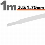 Tub termocontractibilAlb &bull; 3,5 / 1,75 mm Best CarHome