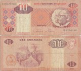 2011 (1), 10 kwanzas (P-145c) - Angola!