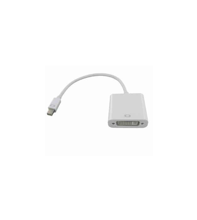 Mini DisplayPort la DVI Mama Adaptor pentru Apple MacBook-Culoare Alb