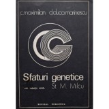 C. Maximilian - Sfaturi genetice (Editia: 1977)