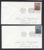 UN New York 1953 Refugees Mi.19-20 FDC UN.276