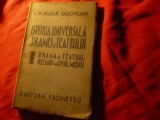 Ion Marin Sadoveanu - Istoria Universala a Dramei si Teatrului Religios in Evul