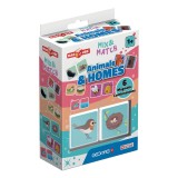Joc de constructie magnetic Magic Cube, Animals and homes
