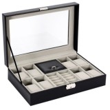 Cumpara ieftin Caseta Ceasuri Inele Cercei Butoni Unisex - WZ2494