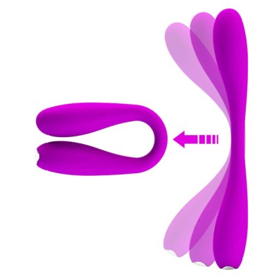 Vibrator Super Flexibil Yedda, Violet foto