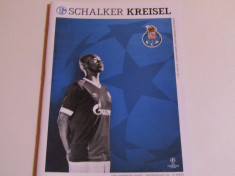 Program meci fotbal SCHALKE 04 - FC PORTO (Champions League 18.09.2018) foto