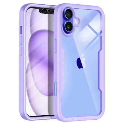 Husa pentru Apple iPhone 16, Techsuit, ColorVerse 360, Mov foto