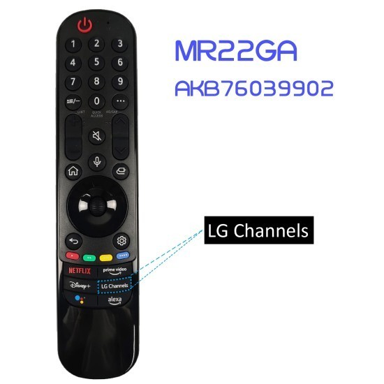 Telecomanda LCD/LED LG cu Netflix - Prime video-Disnay-LGchanels-Alexa-2022-2023 cu BLUETOOTH