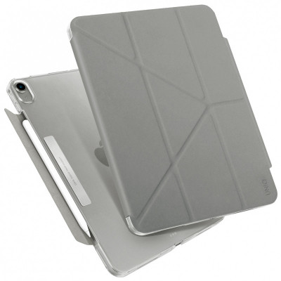 Husa Tableta TPU UNIQ CAMDEN NEW pentru Apple iPad Air (2020), Antimicrobial, FOSSIL, Gri foto