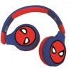 Casti Pliabile Lexibook, 2 In 1, cu fir si bluetooth, Spiderman