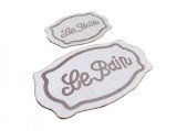 Set 2 Covorase de Baie Le Bain, Chilai Home