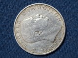 Moneda de argint 250 lei din 1940, muncă, credință, națiune, rege