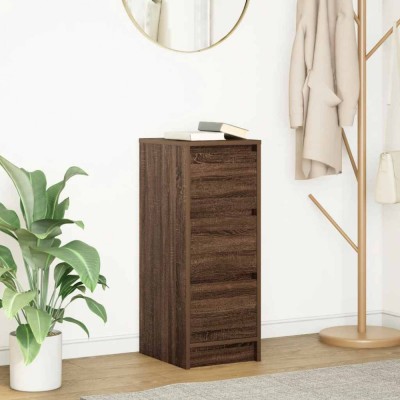 vidaXL Bufetă Stejar maro 29,5x34x76 cm Lemn prelucrat 861640 foto