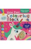 Bloc magic de colorat. Unicorn