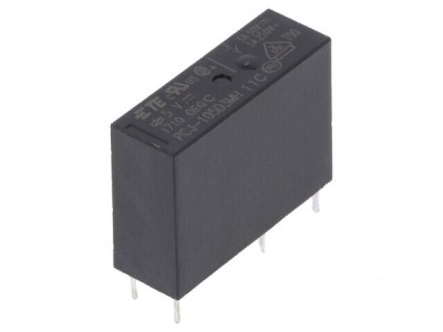 Releu electromagnetic SPST-NO 5VDC 3A 250VAC PCJ foto