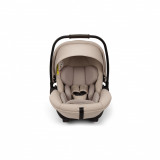 Set Nuna scoica auto i-size Arra Next Biscotti + Baza isofix Base next i-Size pentru Arra next