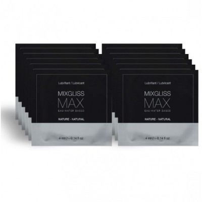 MIXGLISS - MAX ANAL DILATOR LUBRICANT PACK 12 SINGLE DOSE 4ML foto
