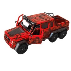 Macheta auto Mercedes - Benz G63 AMG 6x6 Flame Camouflage, 1:64 ERA CAR