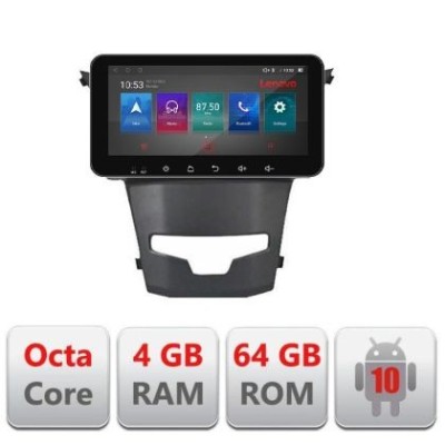 Navigatie Ssangyong Korando 2014-2019 I-1159 4+64 ecran 10.33&amp;quot; Android Waze USB Navigatie Internet Youtube Ra CarStore Technology foto