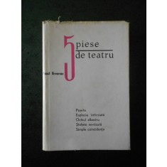 PAUL EVERAC - 5 PIESE DE TEATRU (1967, Ed. cartonata)
