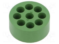 Insert presetupă LAPP SKINTOP&amp;reg; DIX 6,9mm M40 IP54 FKM 9 orificii foto