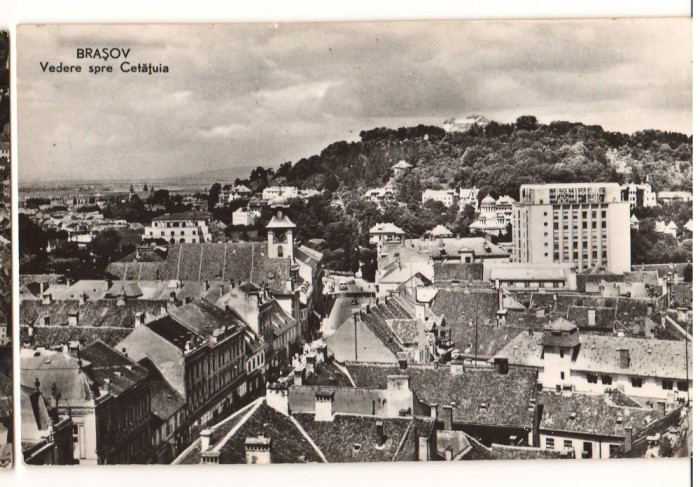 CPIB 16839 CARTE POSTALA - BRASOV. VEDERE SPRE CETATUIE, RPR