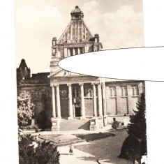 CP Arad - Palatul culturii, RSR, circulata 1966, animata, stare buna