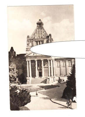 CP Arad - Palatul culturii, RSR, circulata 1966, animata, stare buna foto