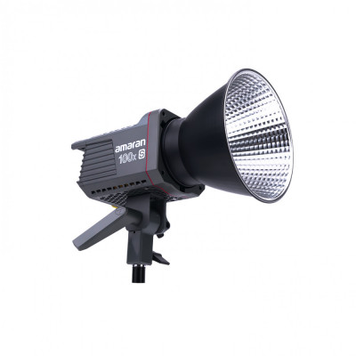Lampa Video LED Bi-color Amaran 100x S 2700K-6500K cu Bluetooth si reflector foto