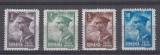 ROMANIA 1930 LP 87 CAROL II POSTA AERIANA UZUALE SERIE CU SARNIERA