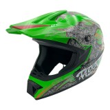 Casca cross/atv copii Mejia verde deschis, marime XS