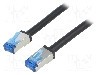 Cablu patch cord, Cat 6a, lungime 2m, S/FTP, LOGILINK - CQ7053S