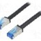 Cablu patch cord, Cat 6a, lungime 2m, S/FTP, LOGILINK - CQ7053S