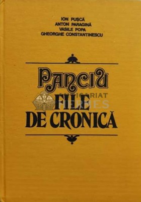 Panciu. File de cronica - 1982 - Ion Pusca (R67) foto