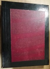 A14 10 - Clasor foarte vechi - contine in jur de 590 timbre romanesti obliterate