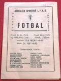 Program fotbal-editat de IPA SIBIU (programul turului camp div C 1975-1976)