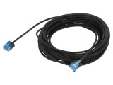 Cablul Patch U/UTP 6a Cu LSZH Negru 7,5m 32AWG