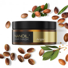 Mască de păr cu argan Nanoil Argan Hair Mask 300 ml - Regenerare & Reconstructie