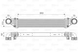 VALEO 818337 Intercooler, compresor