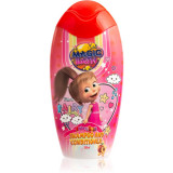 Masha &amp; The Bear Magic Bath Shampoo and Conditioner sampon si balsam 2 in 1 pentru copii 200 ml