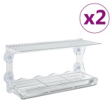 Cumpara ieftin Hranitoare pasari pentru fereastra 2 buc. 30x12x15 cm acril