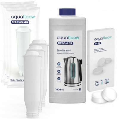 Kit intretinere aparat cafea Krups, Aquafloow, Alb foto